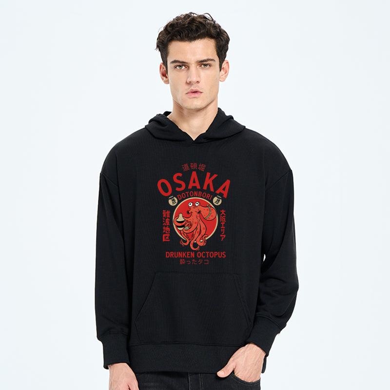 Drunken Octopus Japan Classic Hoodie
