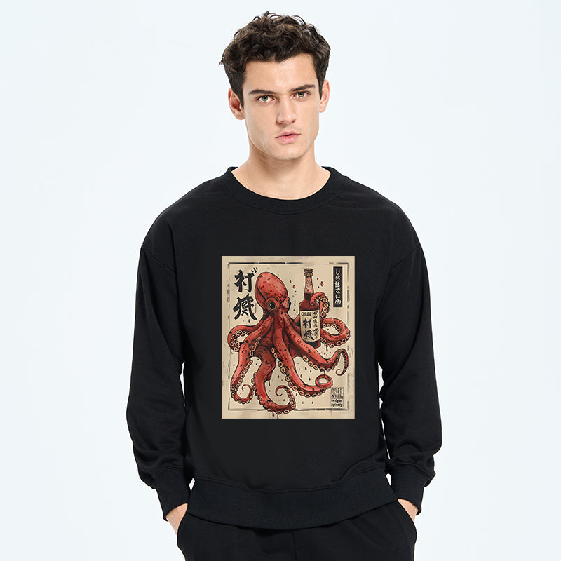 Osaka Sak¨¦ Octopus Sweatshirt