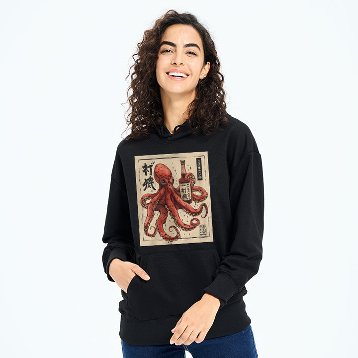 Osaka Sak¨¦ Octopus Classic Hoodie