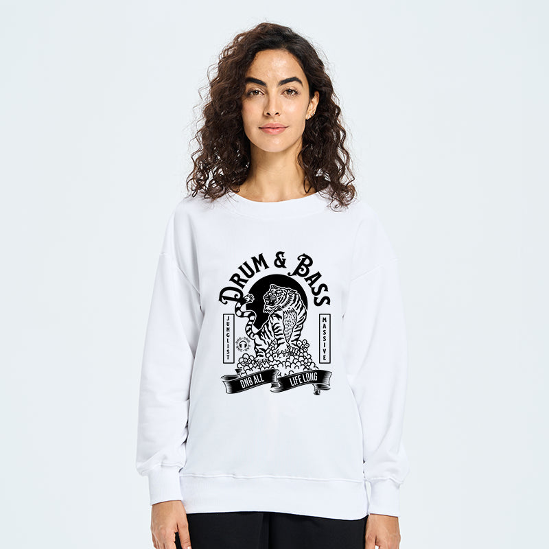 Drum & Bass Tiger Sweatshirt