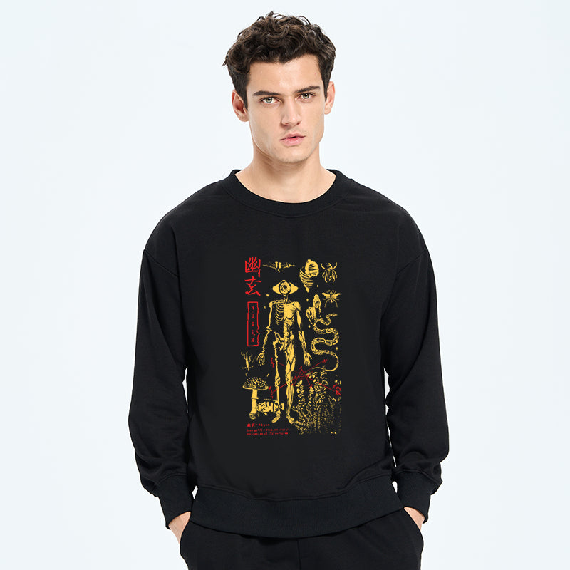 Spooky Ghost Japanese Sweatshirt
