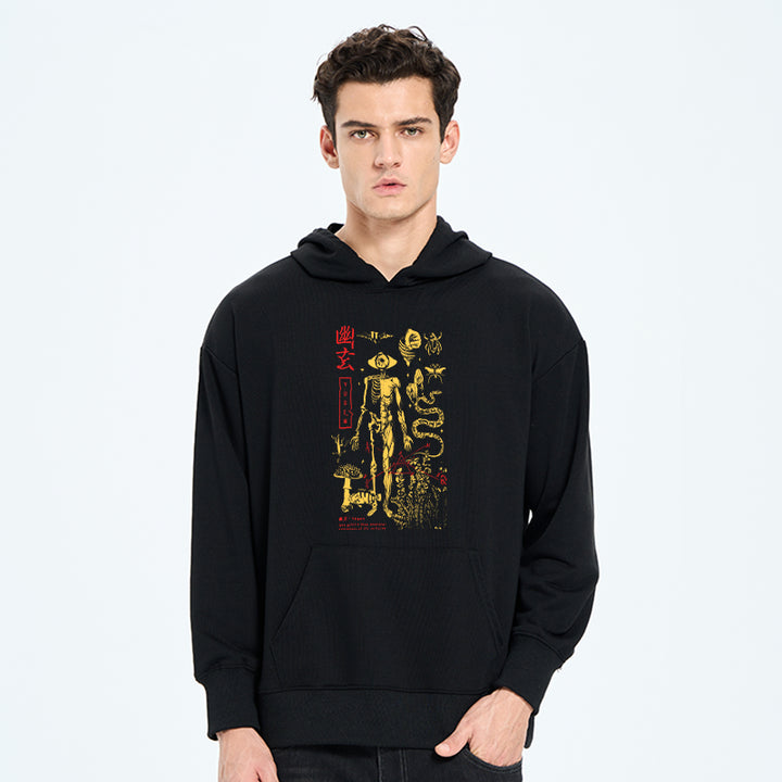 Spooky Ghost Japanese Classic Hoodie