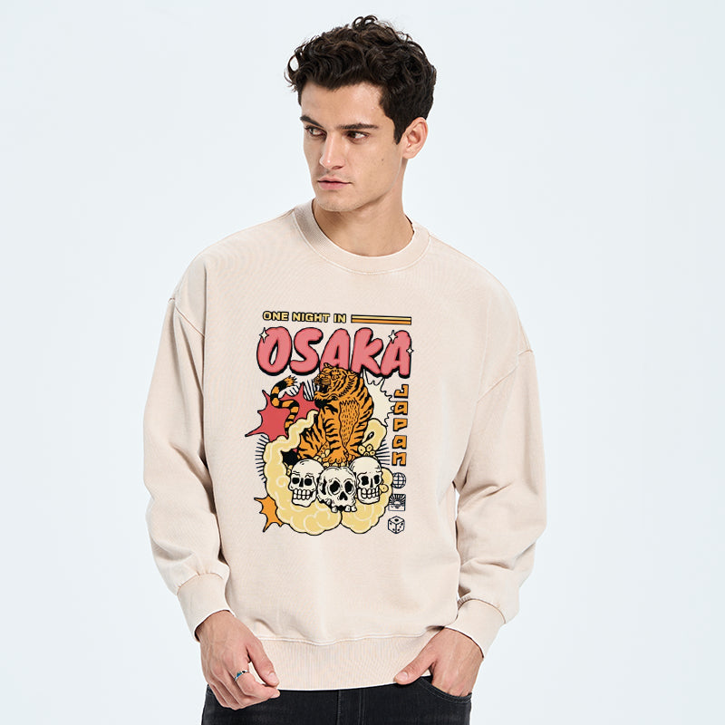 Osaka Tiger Washed Sweatshirt
