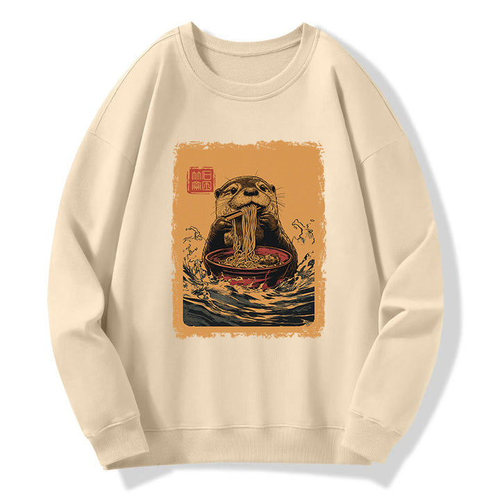 Ramen Lover Otter Sweatshirt