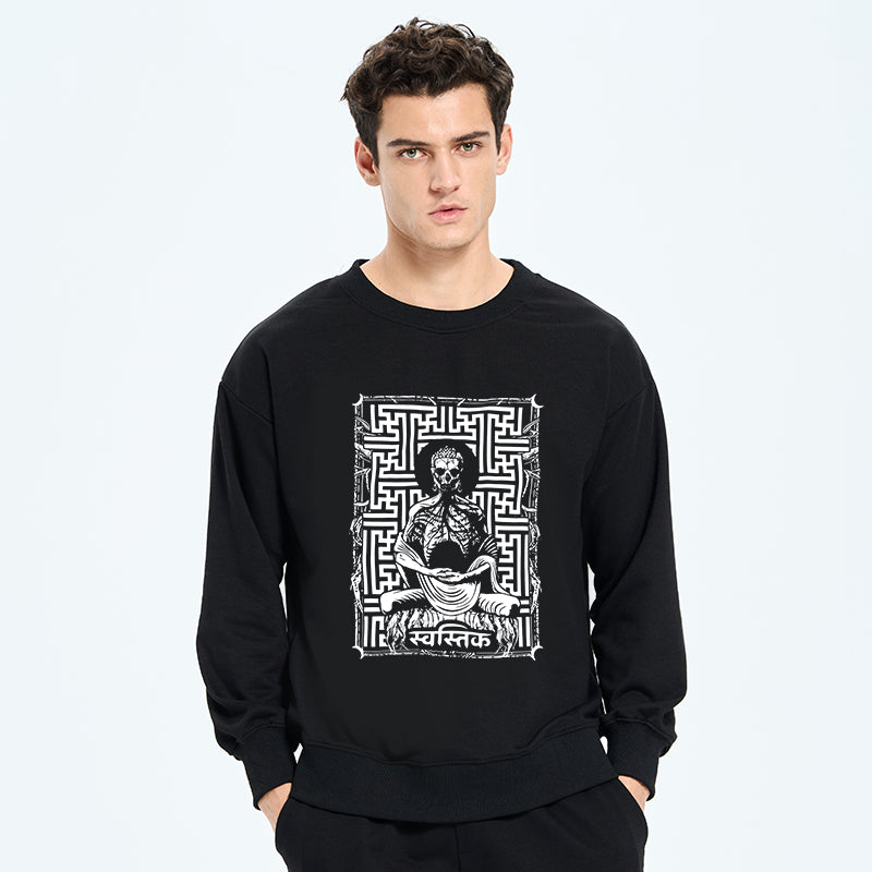 Sayagata Buddha Graphic Sweatshirt