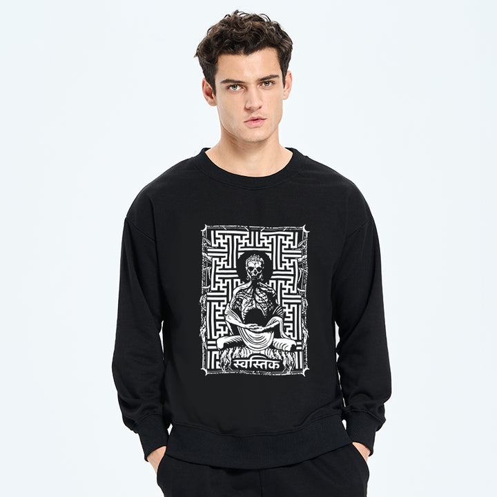 Sayagata Buddha Graphic Sweatshirt