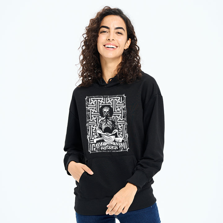 Sayagata Buddha Graphic Classic Hoodie