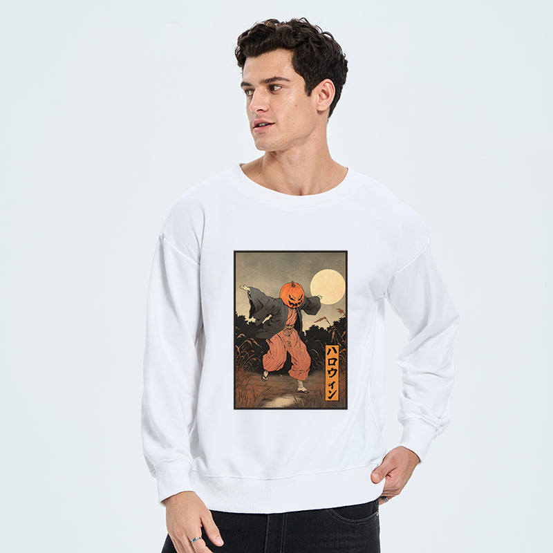 Japanese Pumpkin Monster Sweatshirt