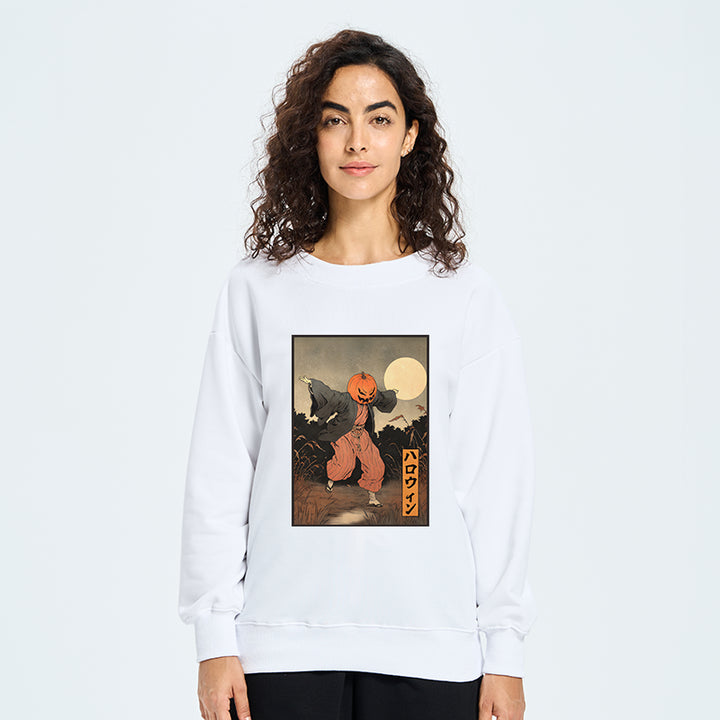 Japanese Pumpkin Monster Sweatshirt