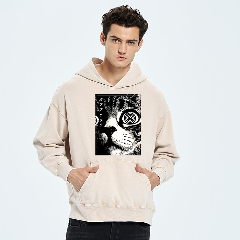 Scary Cat Japan Washed Hoodie