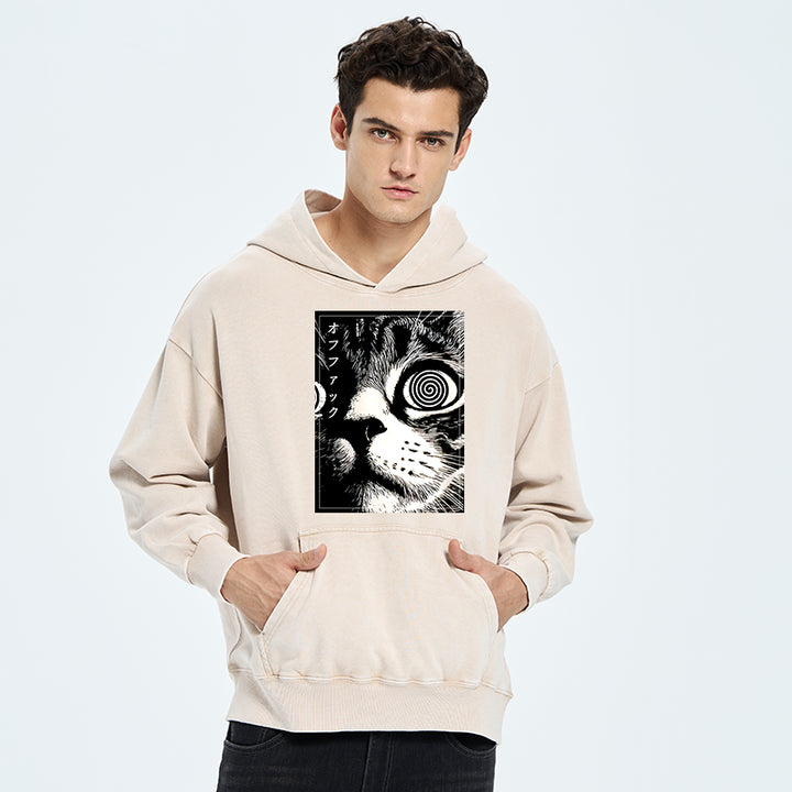 Scary Cat Japan Washed Hoodie