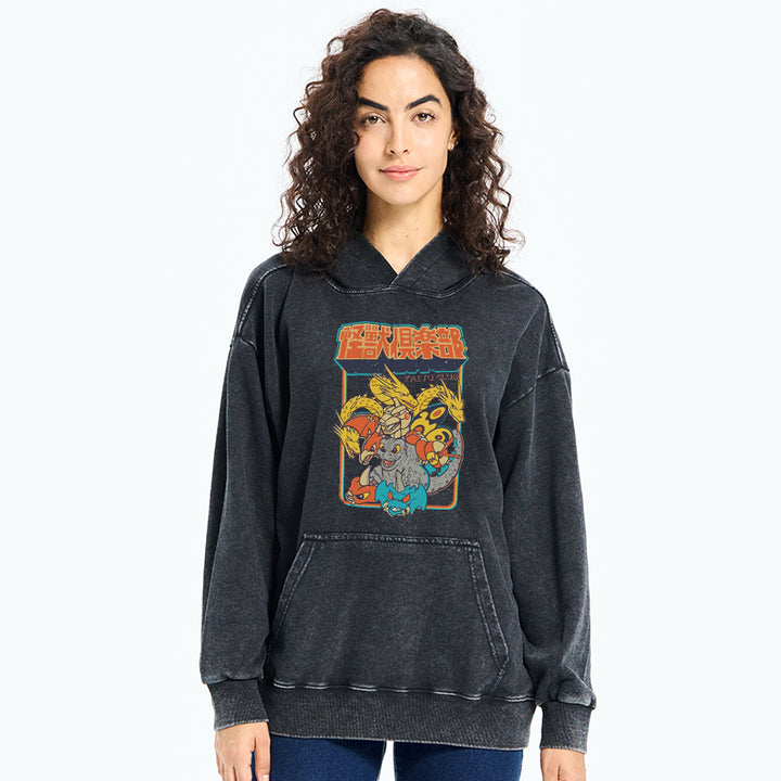 Kaiju Club Japanese Washed Hoodie