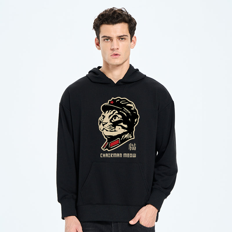 Chinese Spirit Cat Classic Hoodie