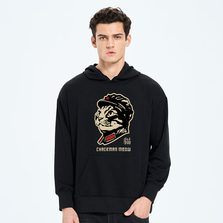Chinese Spirit Cat Classic Hoodie