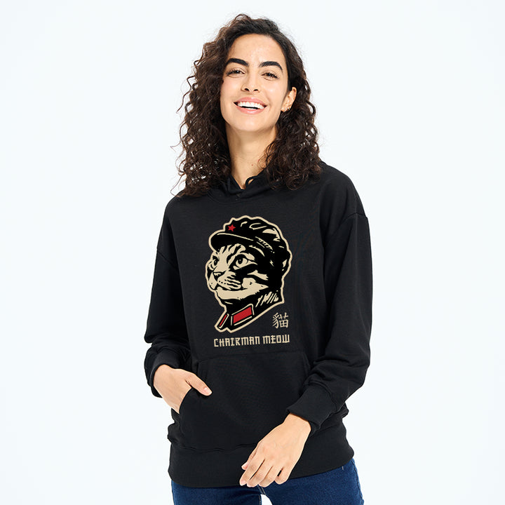 Chinese Spirit Cat Classic Hoodie