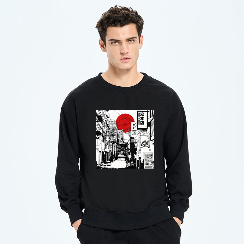 Sunrise On The Street Sweatshirt