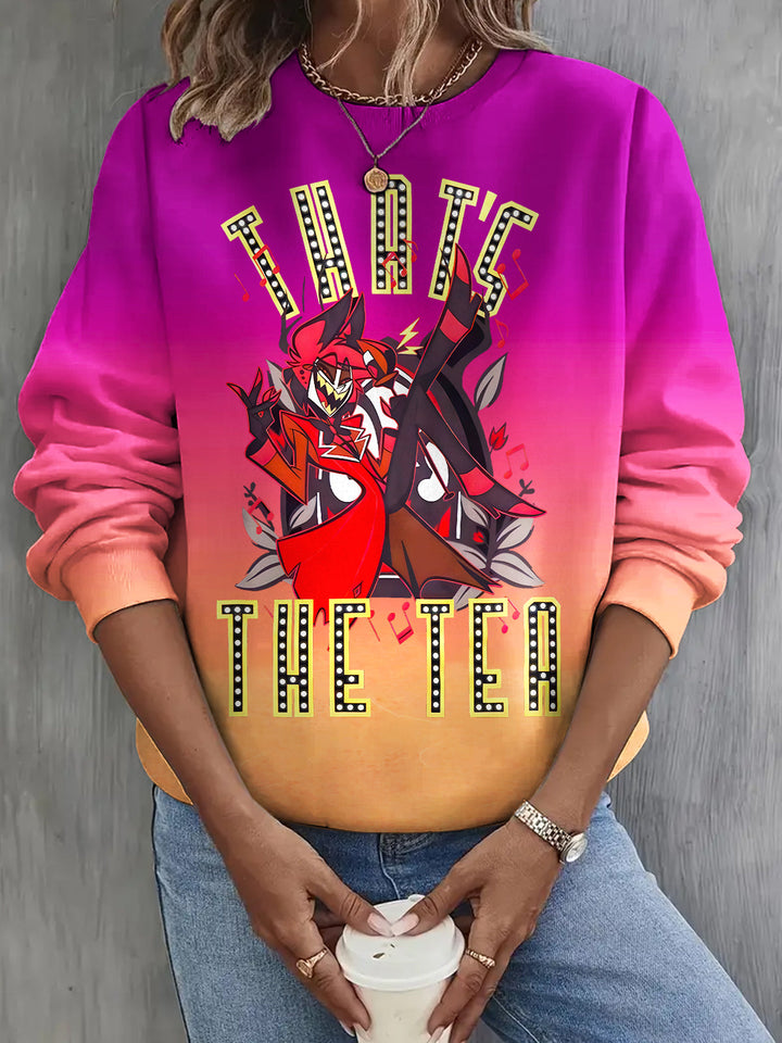Hotel Hazbin Printed Sweatshirt