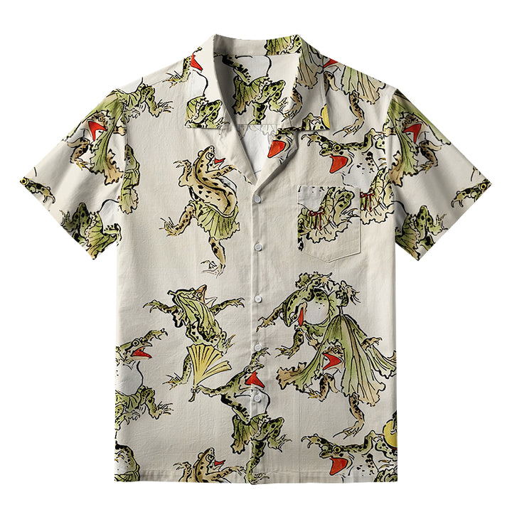 Frog Dance Aloha Hawaiian Shirt