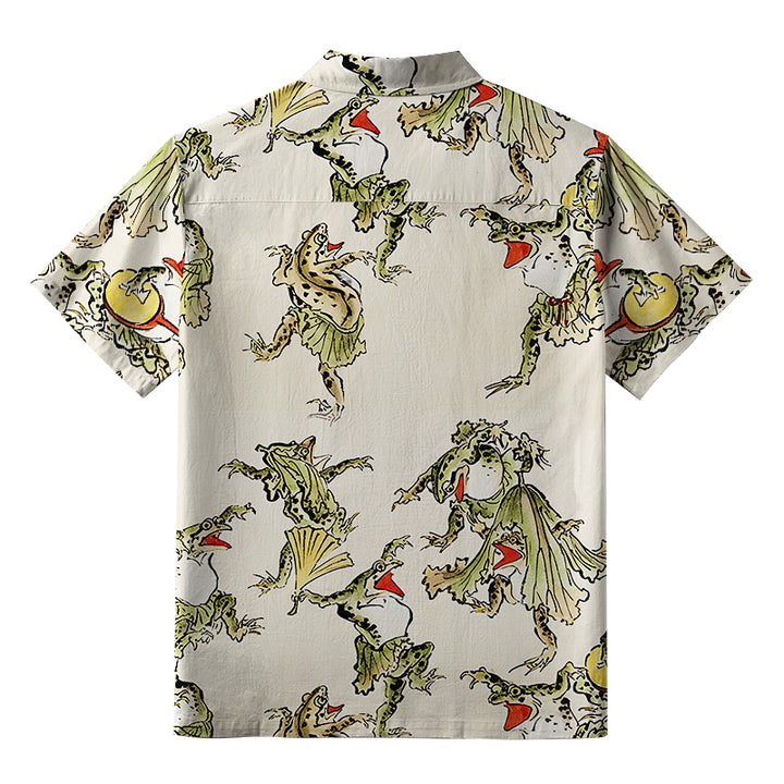 Frog Dance Button-up Shirt
