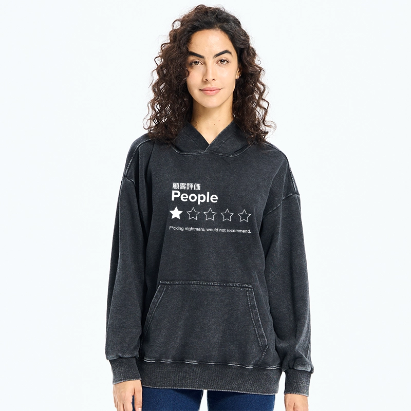 Evaluation People Washed Hoodie