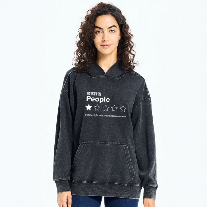 Evaluation People Washed Hoodie