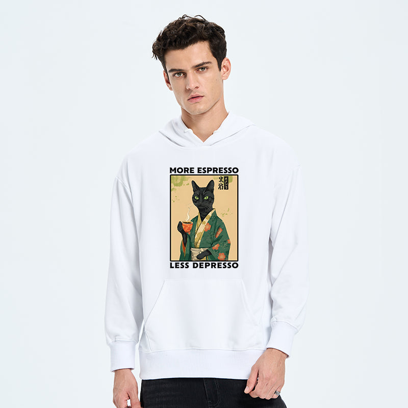 More Caffeine Less Sadness Classic Hoodie