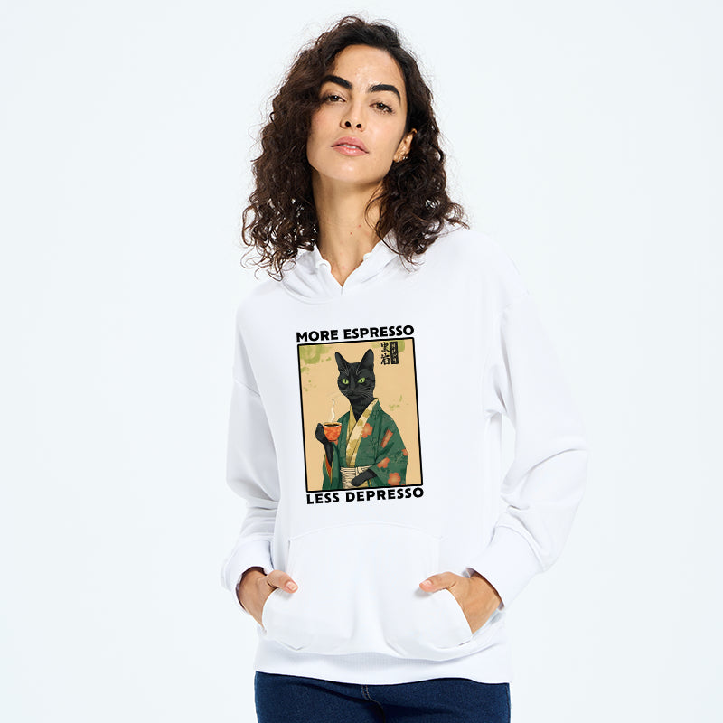 More Caffeine Less Sadness Classic Hoodie