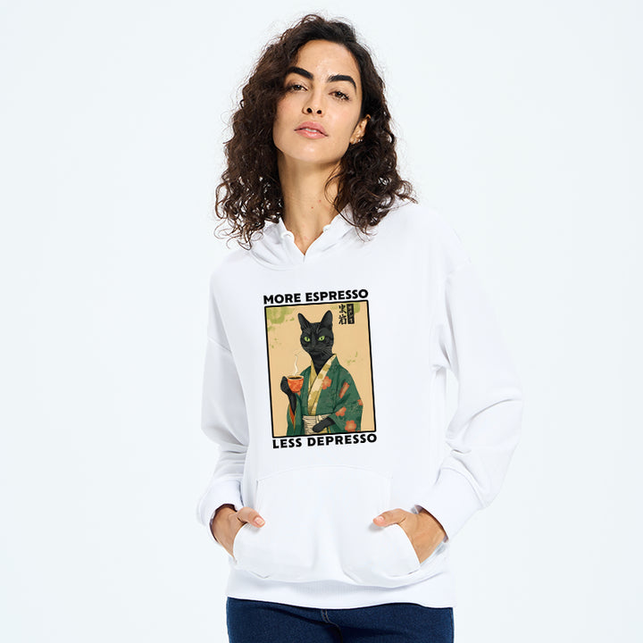 More Caffeine Less Sadness Classic Hoodie