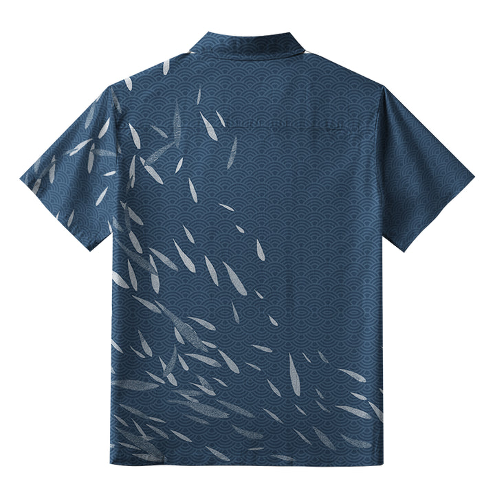 Falling Leaves And Ripples Aloha Hawaiian Shirt