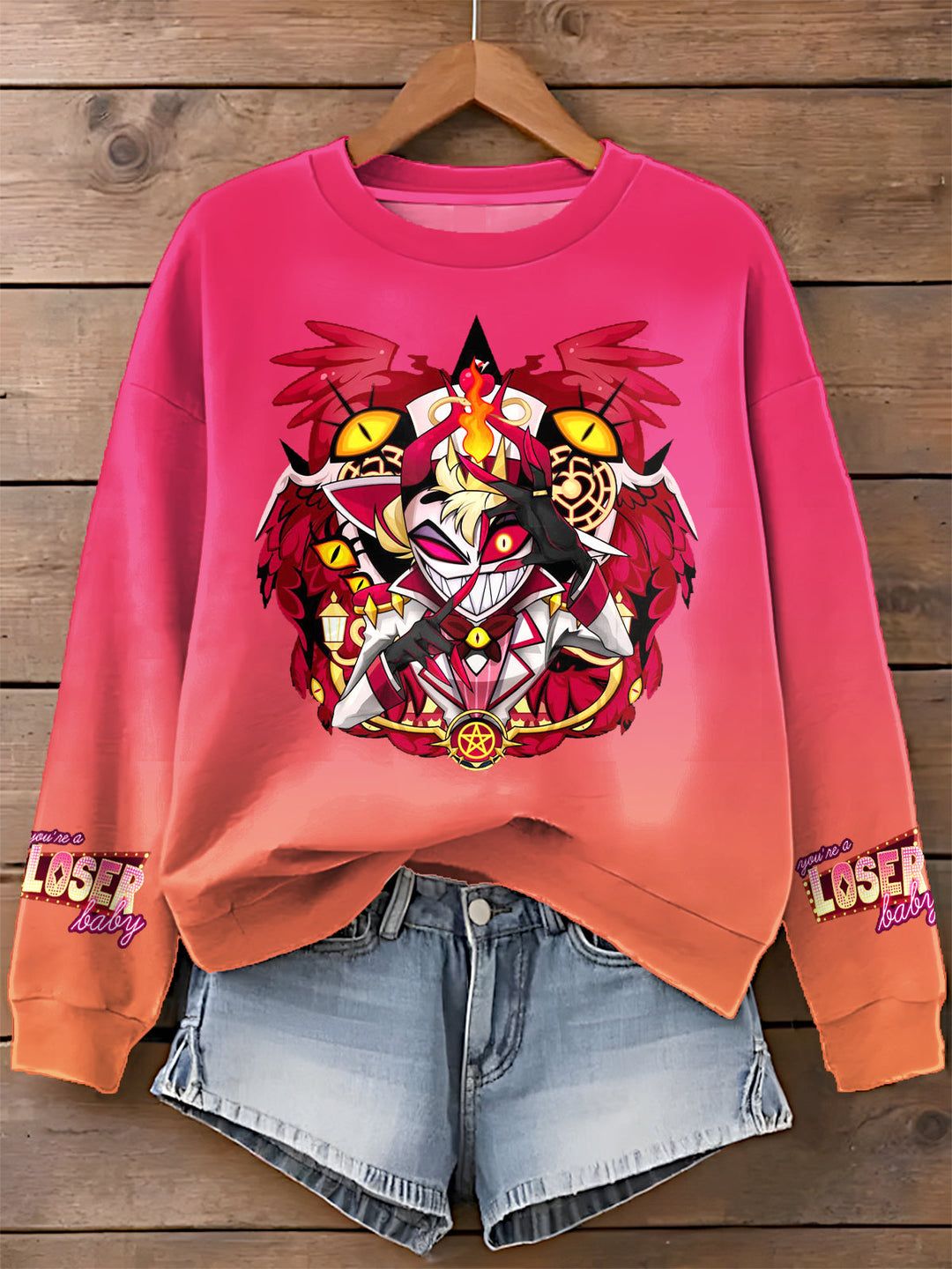 Hotel Hazbin Printed Sweatshirt