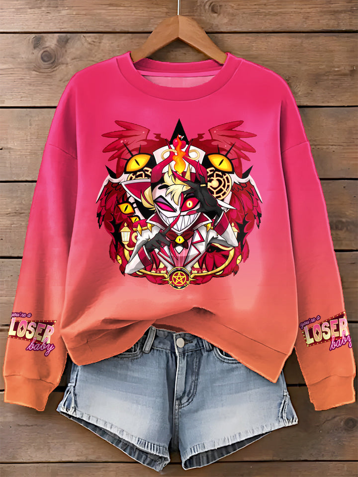 Hotel Hazbin Printed Sweatshirt