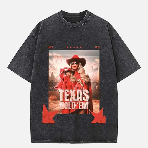 Beyonce Vintage Washed Crew Neck T-Shirt