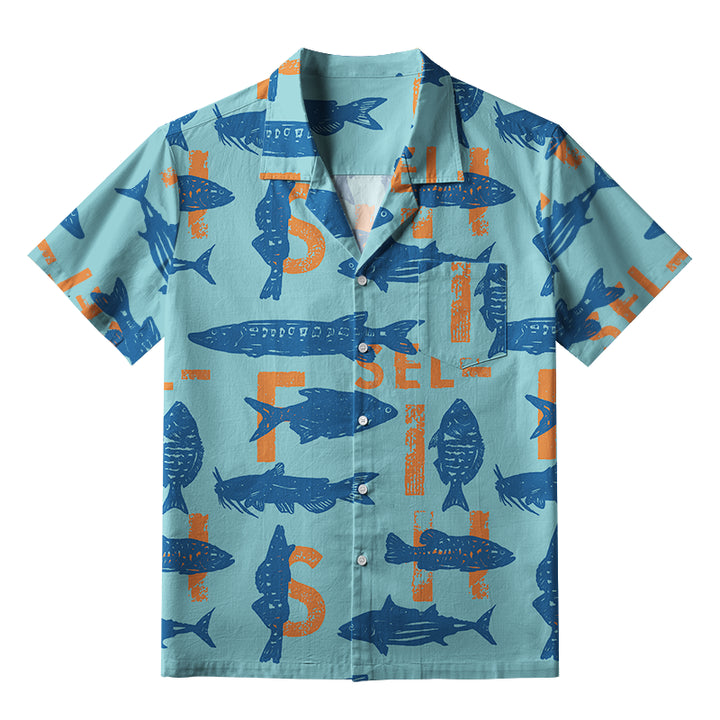 Different Types Of Fish Aloha Hawaiian Shirt