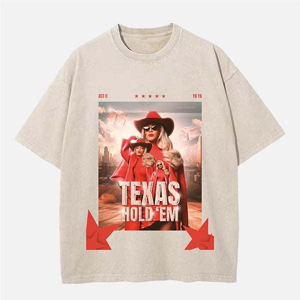 Beyonce Vintage Washed Crew Neck T-Shirt