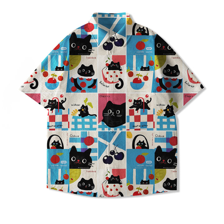 Funny Cartoon Design Hawaiian Shirt