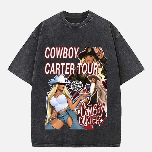 Beyonce Vintage Washed Crew Neck T-Shirt