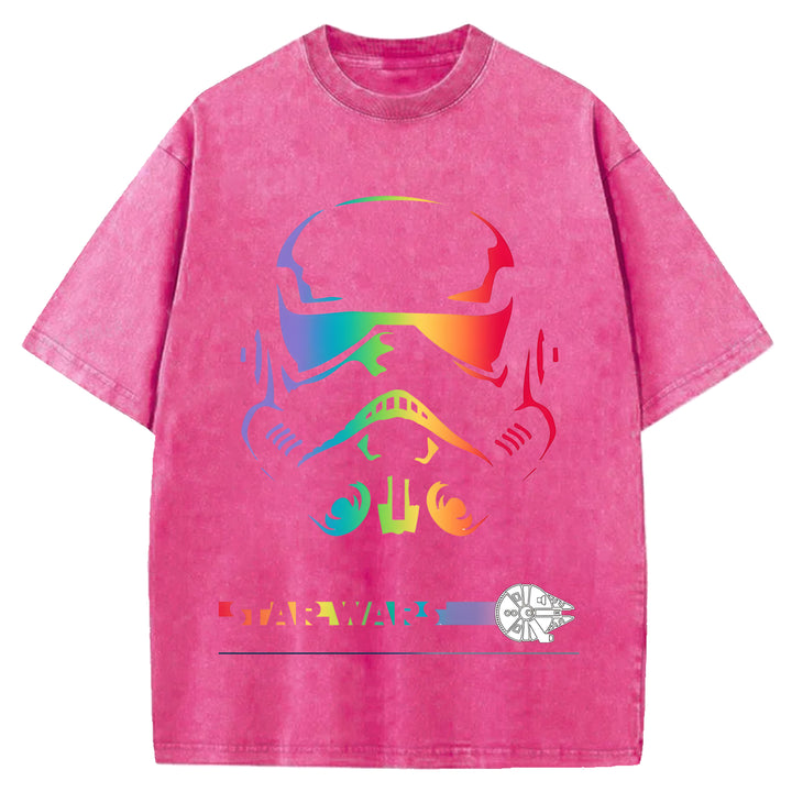 Star Wars Vintage Japanese Washed Crew Neck T-Shirt