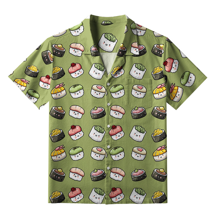 Cute Sushi Team Aloha Hawaiian Shirt