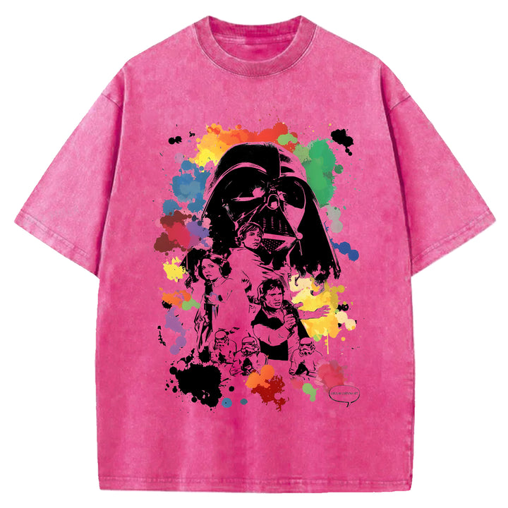 Star Wars Vintage Japanese Washed Crew Neck T-Shirt