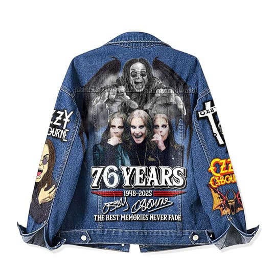 Black Sabbath X Ozzy Osbourne Unisex Denim Jacket