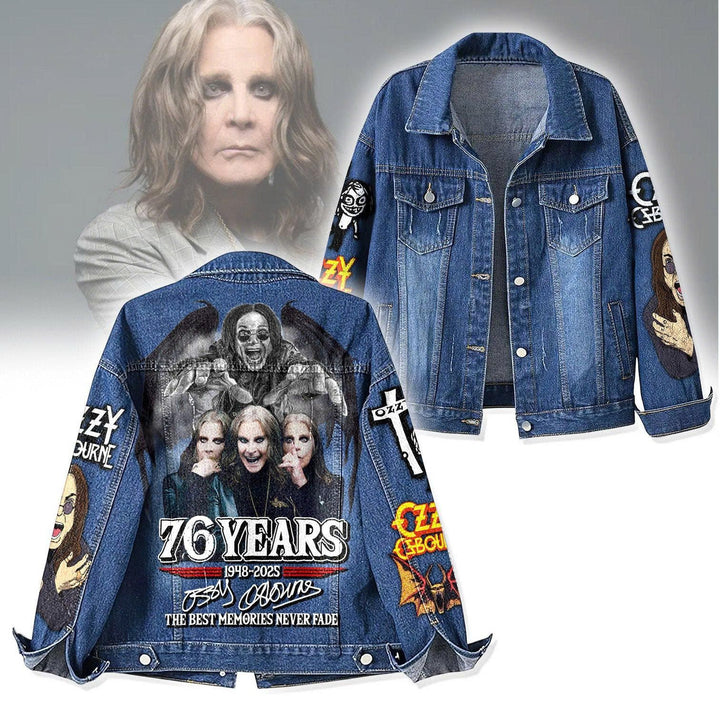 Black Sabbath X Ozzy Osbourne Unisex Denim Jacket