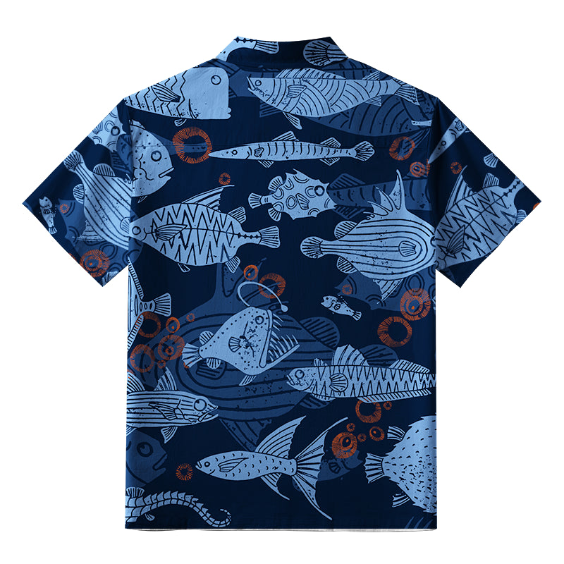 Various Types Of Fish Aloha Hawaiian Shirt