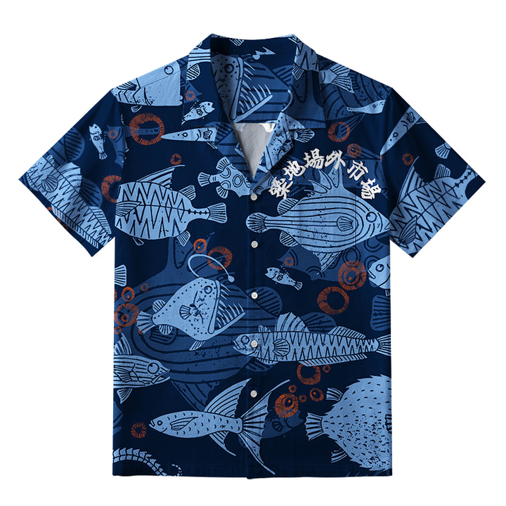 Various Types Of Fish Aloha Hawaiian Shirt