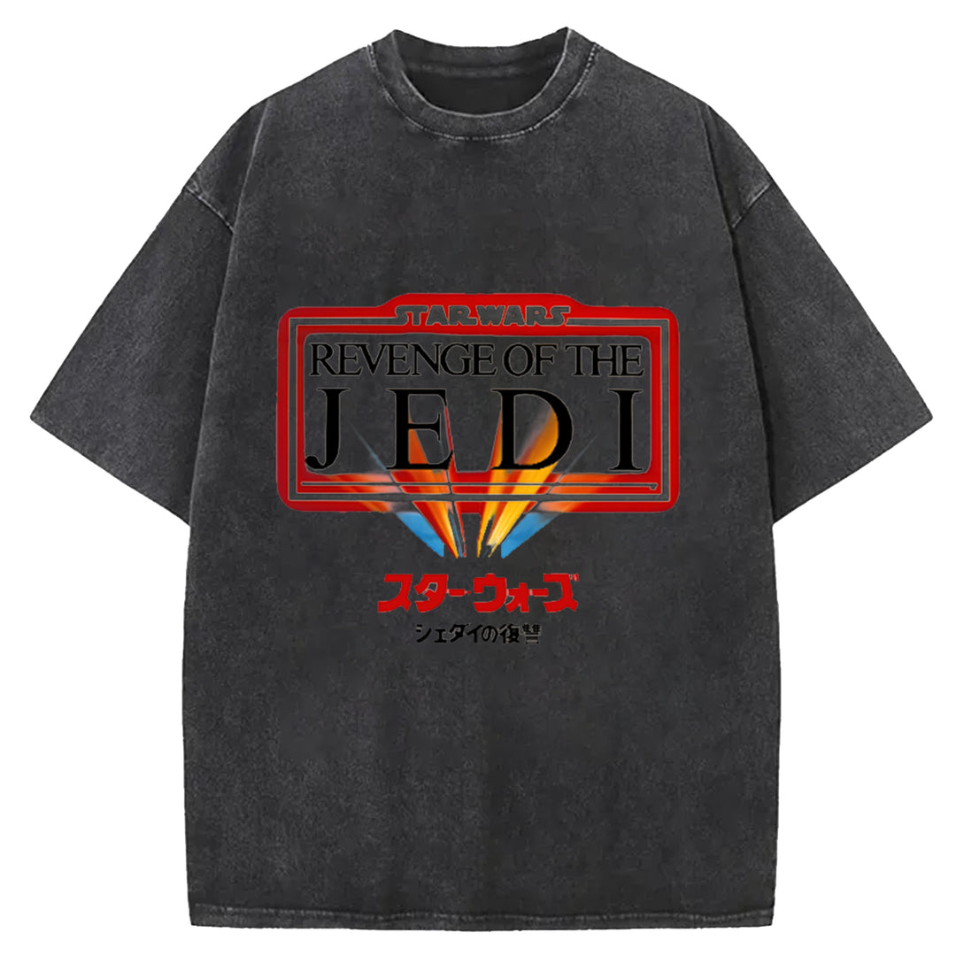 Star Wars Vintage Japanese Washed Crew Neck T-Shirt