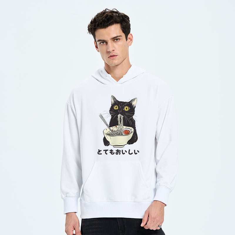 Cats Eat Ramen Noodles Classic Hoodie