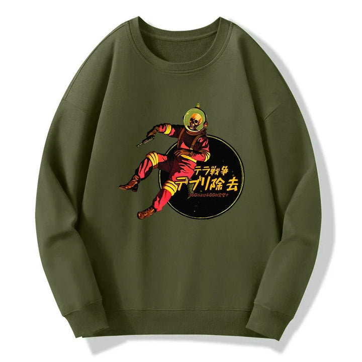 Skeleton Astronaut Sweatshirt