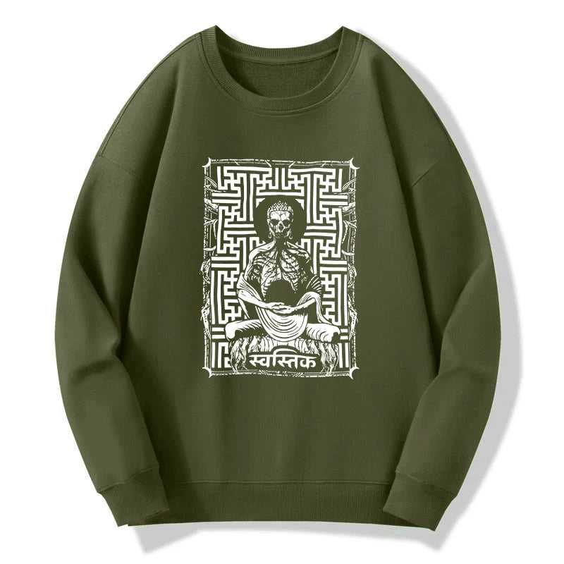 Sayagata Buddha Graphic Sweatshirt