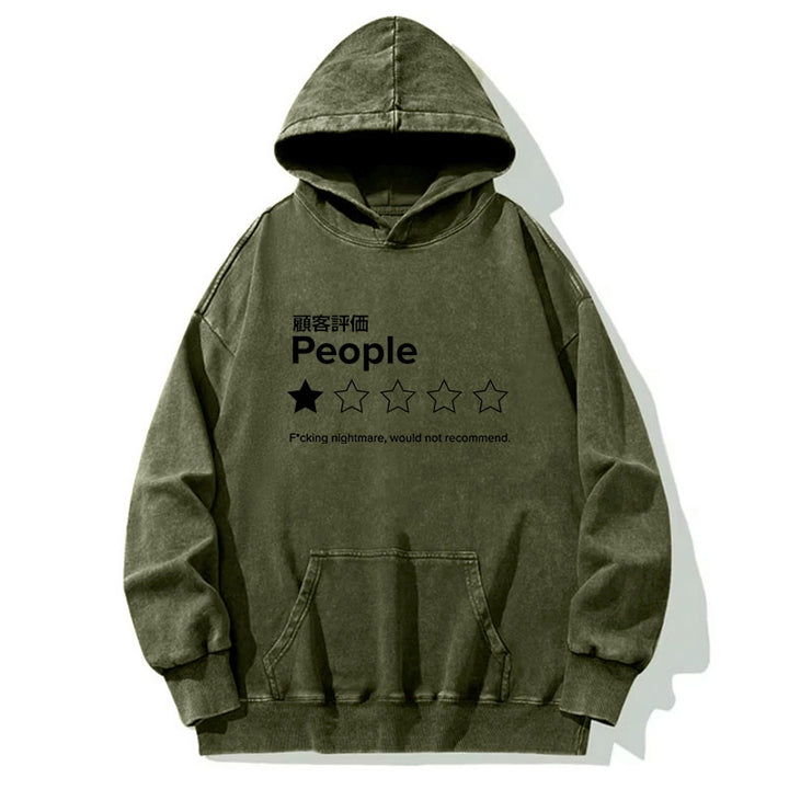 Evaluation People Washed Hoodie