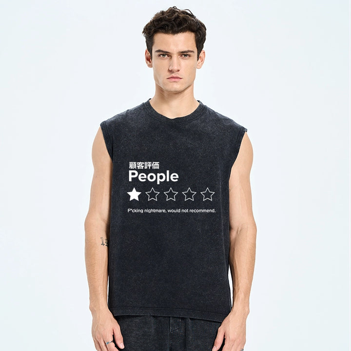 Evaluation People Washed Tank