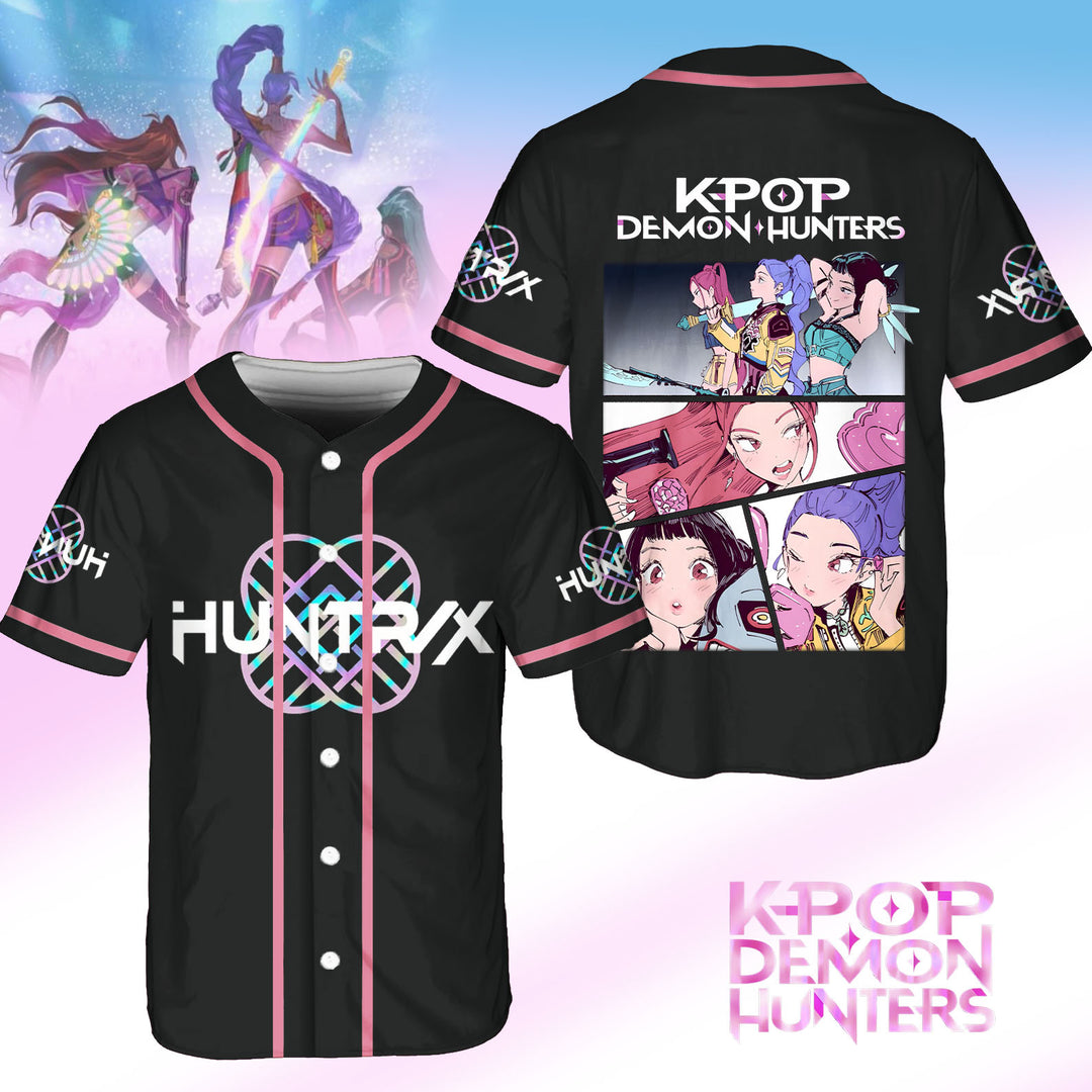 Demon Hunters Huntrix Baseball Jersey